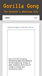 Mobile Screenshot of gorillagong.com